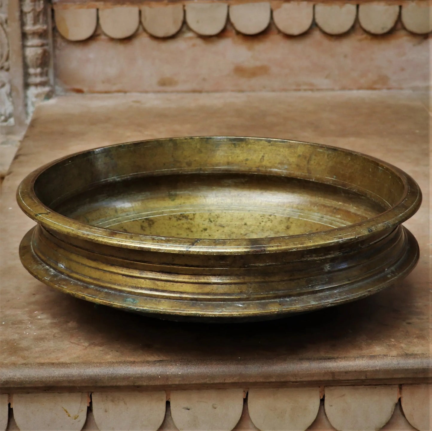 20" Decoration Vintage Brass Urli Diameter craftsview