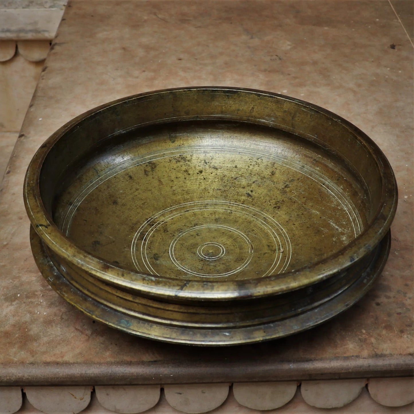 20" Decoration Vintage Brass Urli Diameter craftsview