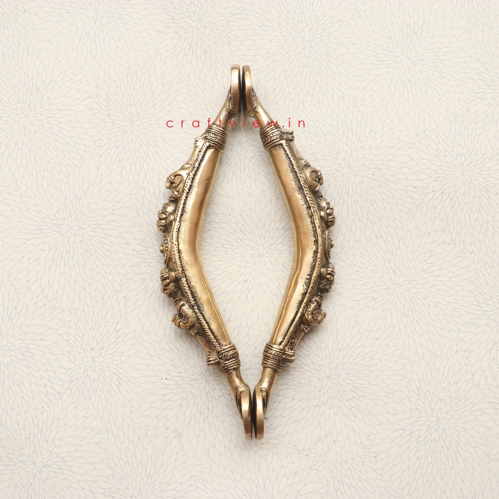 Brass Tribal Decorative Door Handle