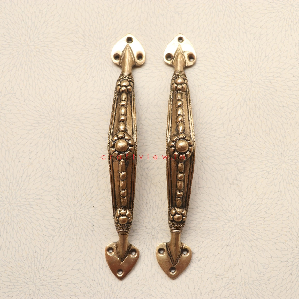 Elegance Brass Decorative Door Handle