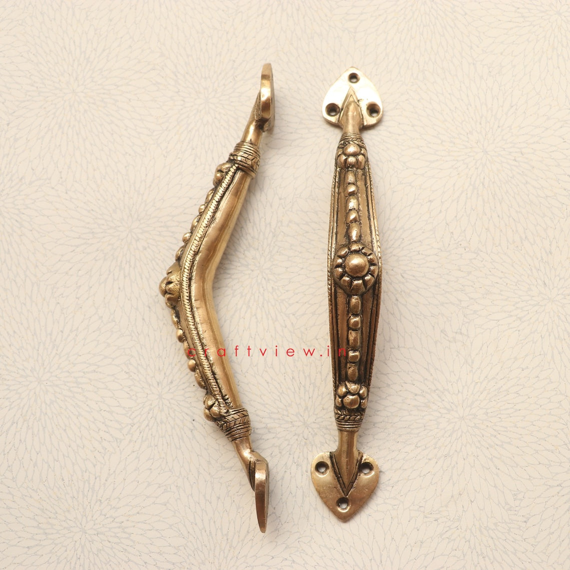 Elegance Brass Decorative Door Handle