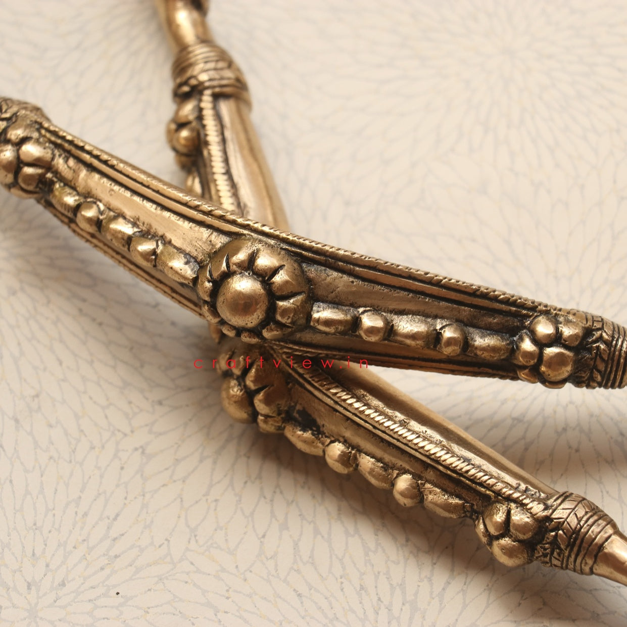 Elegance Brass Decorative Door Handle