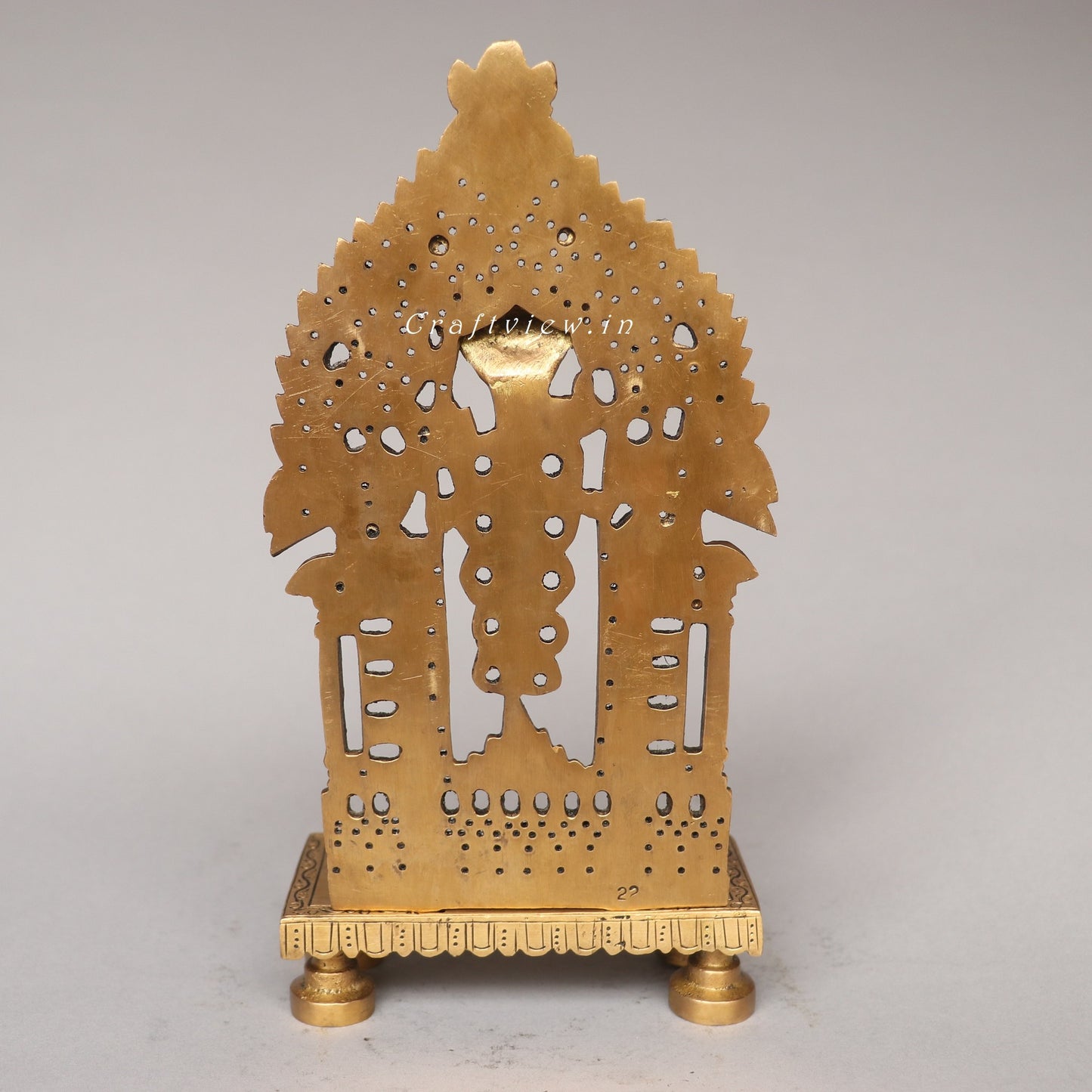 Brass Prabhavali Temple Décor