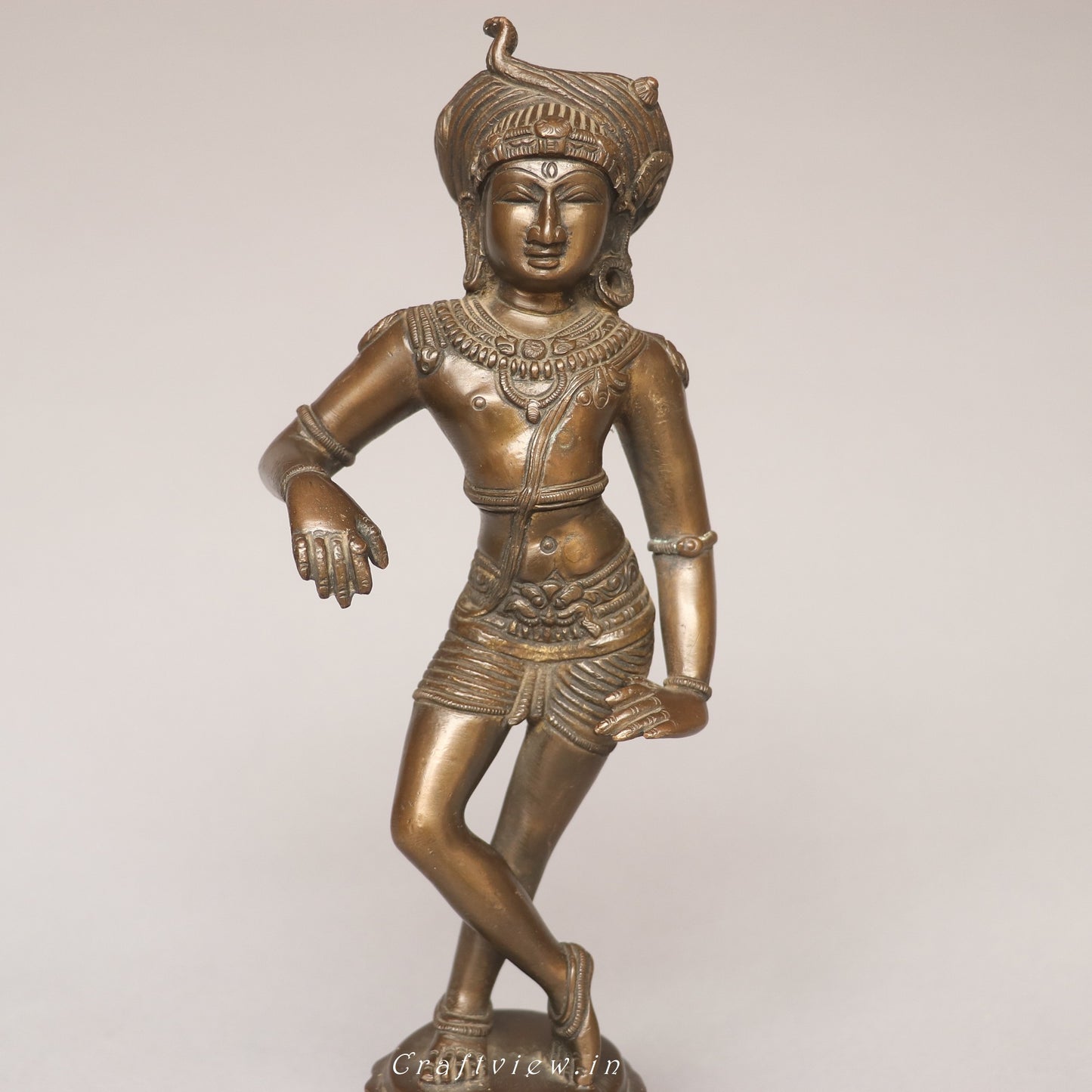 Dakshina Shiva Brass Idol