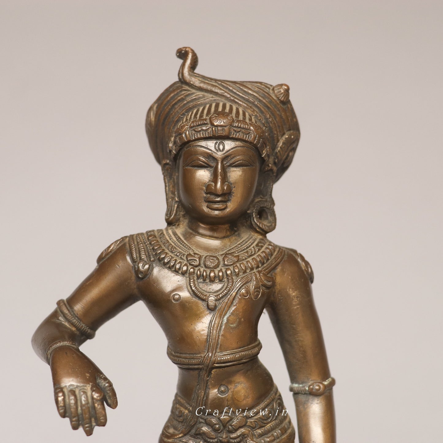 Dakshina Shiva Brass Idol