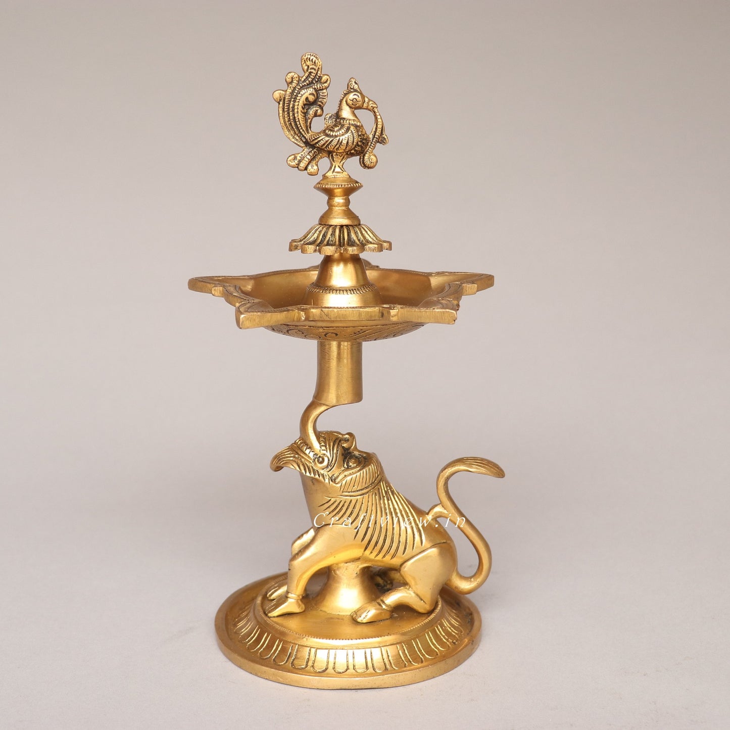 Brass Peacock Oil Lamp Functionality and Artistry