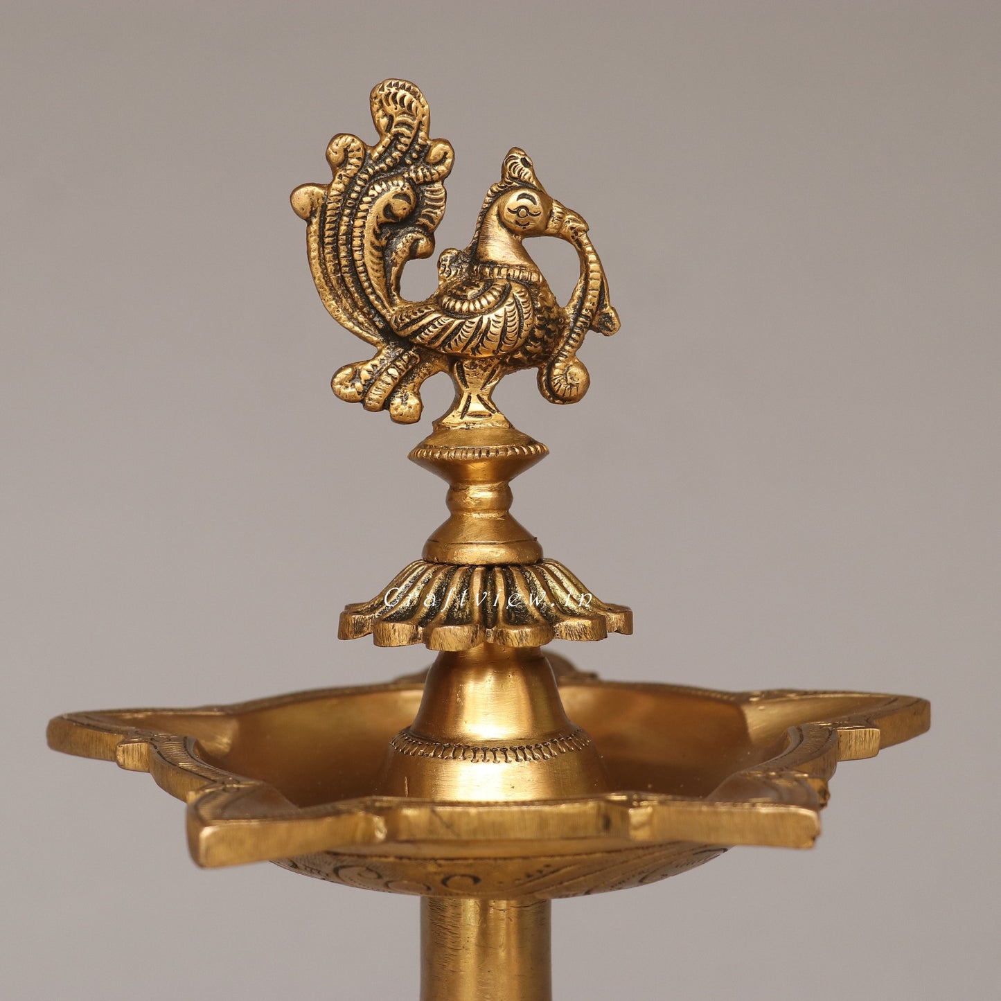 Brass Peacock Oil Lamp Functionality and Artistry