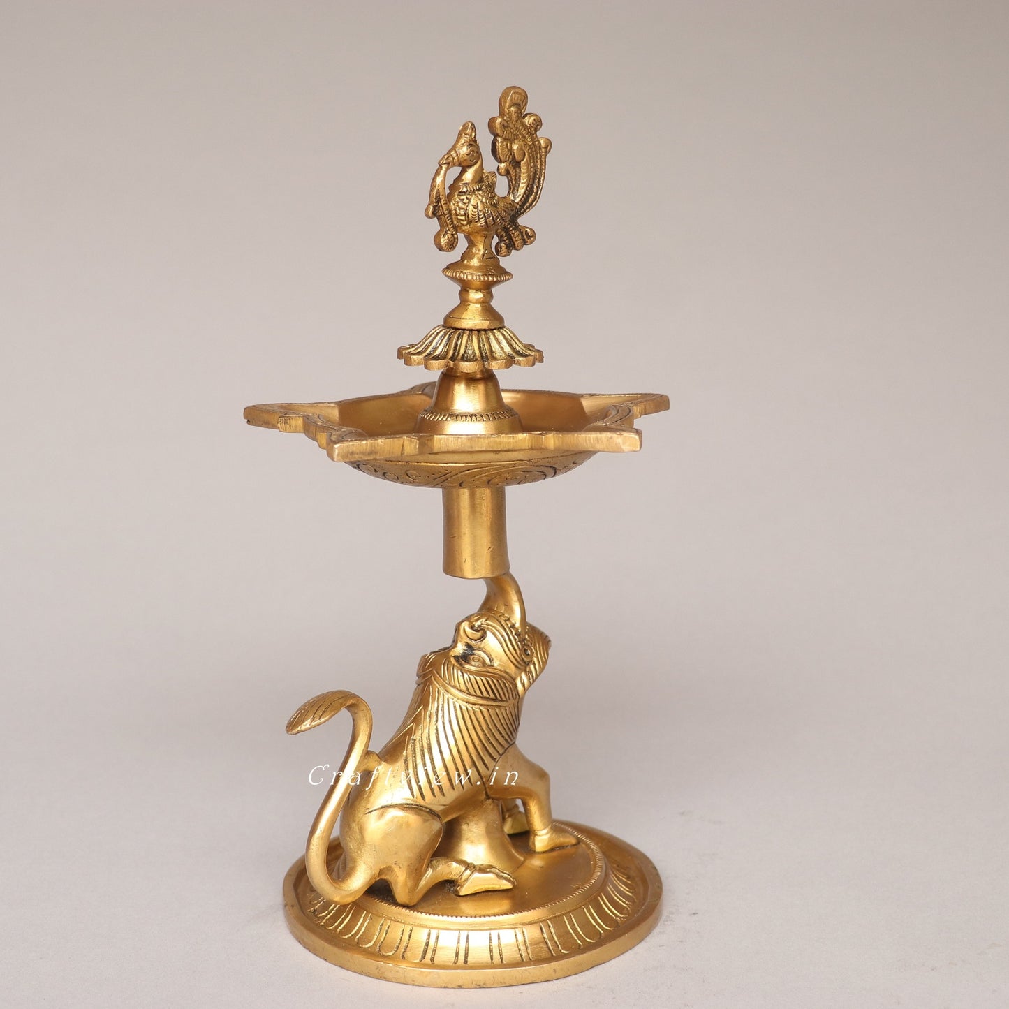 Brass Peacock Oil Lamp Functionality and Artistry