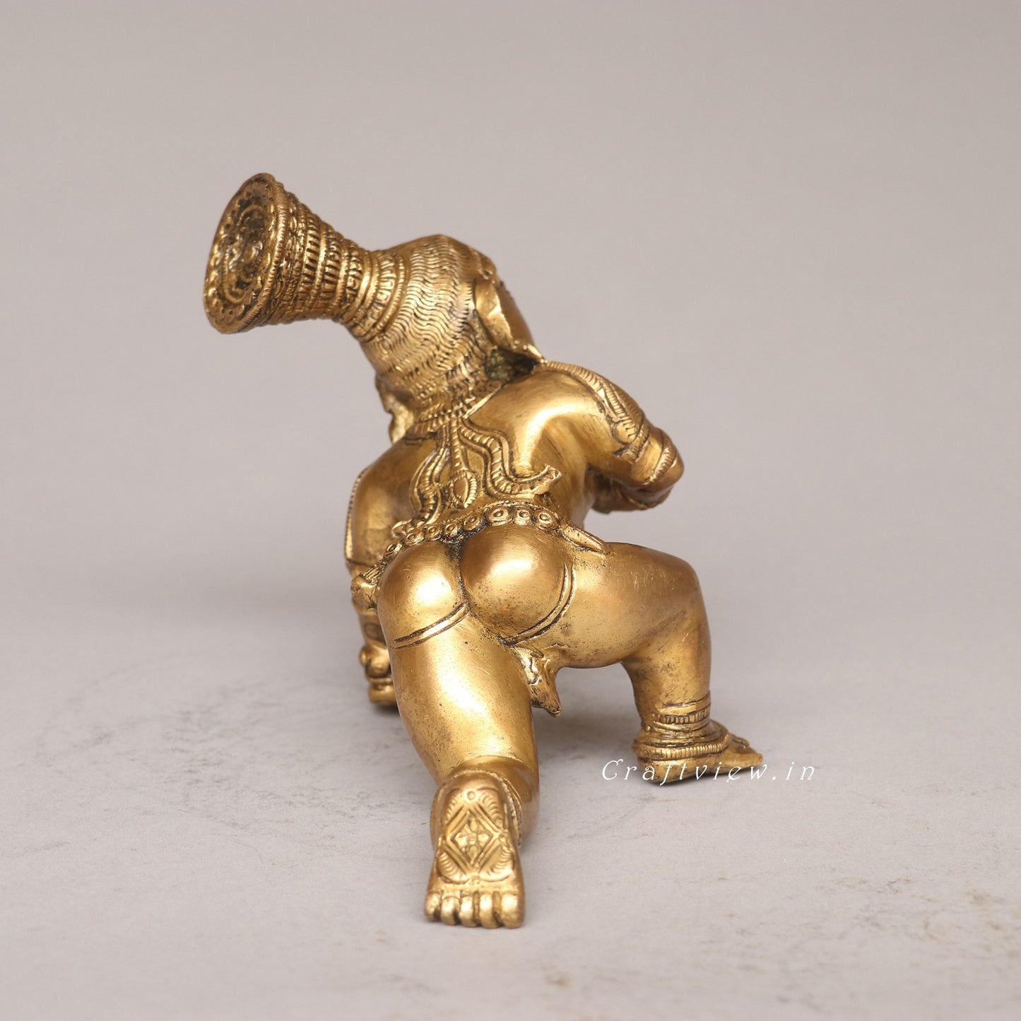 Brass Laddu Gopal Idol A Symbol of Divine Love and Playfulness