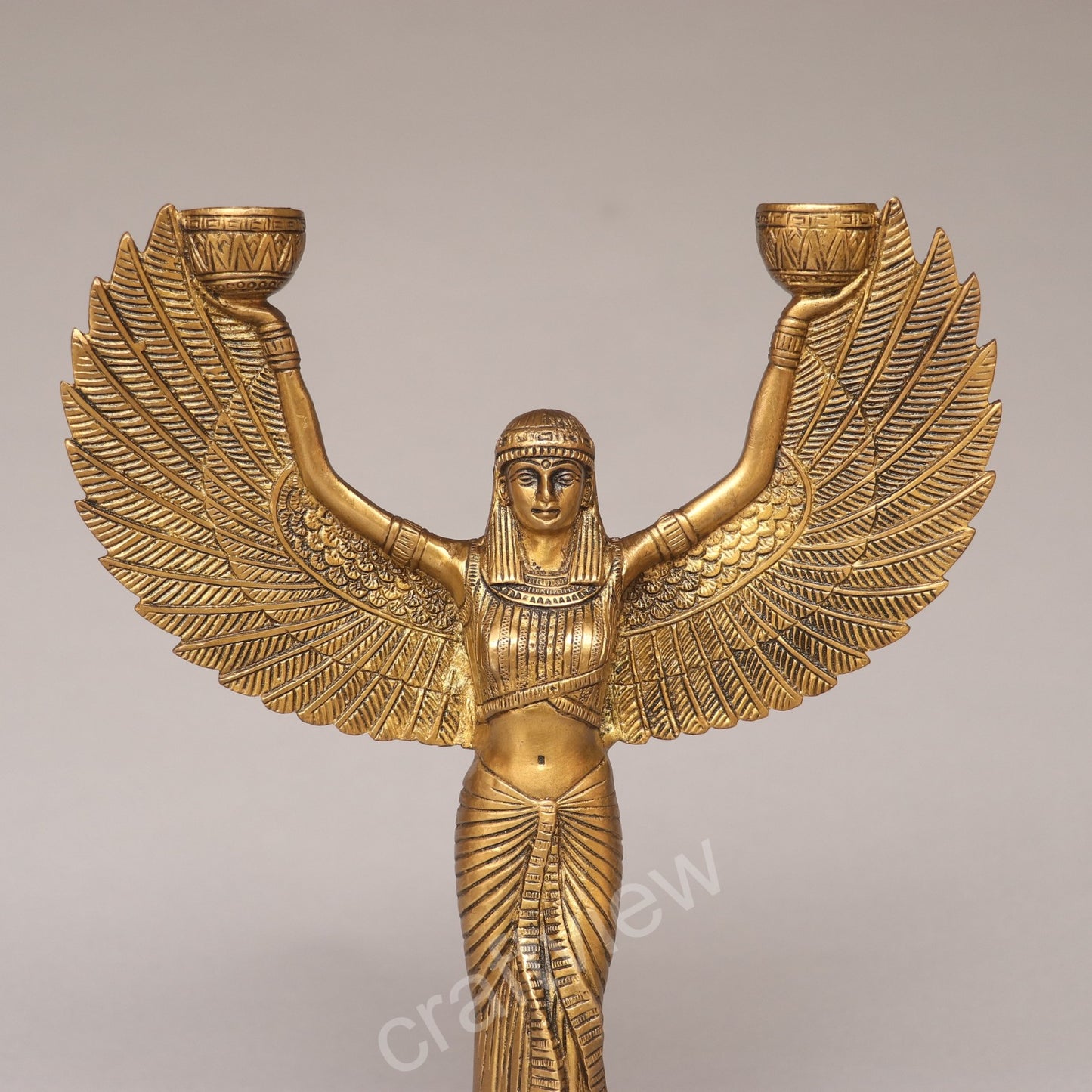 Brass Vintage Victorian Candle Stand