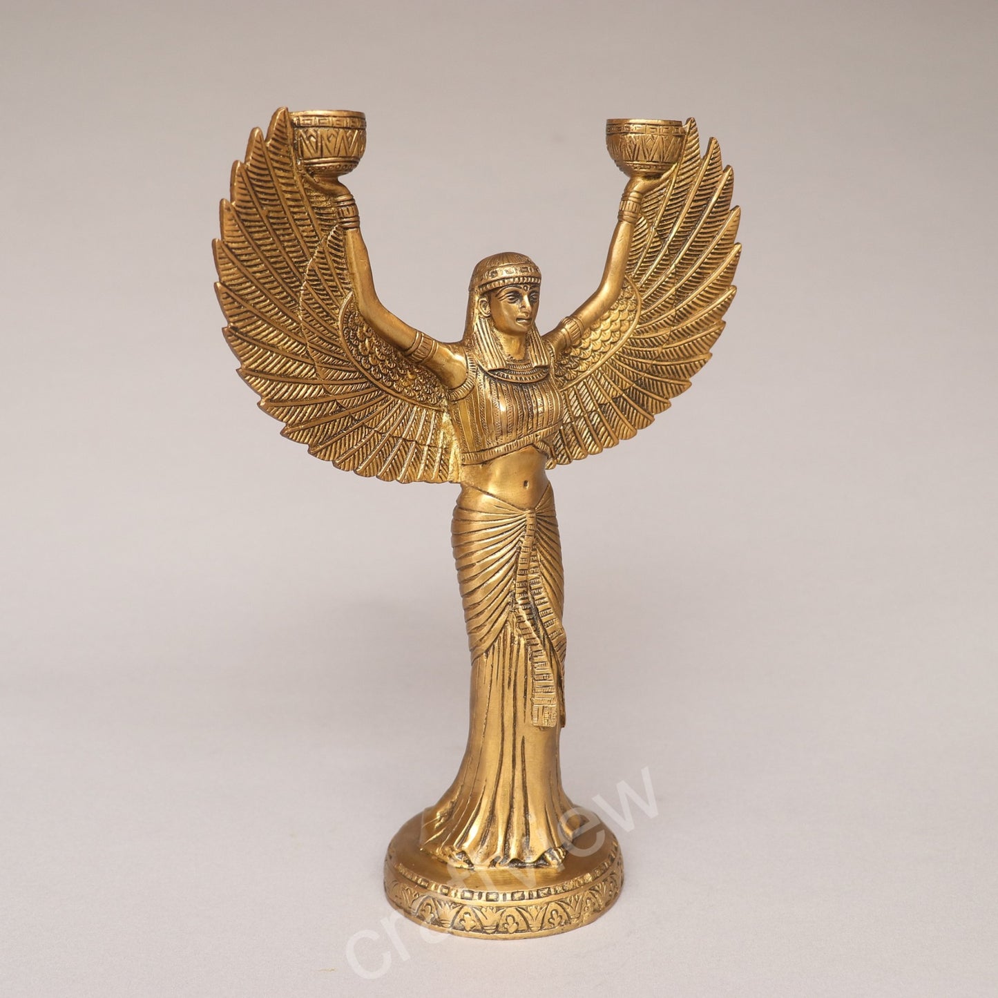 Brass Vintage Victorian Candle Stand
