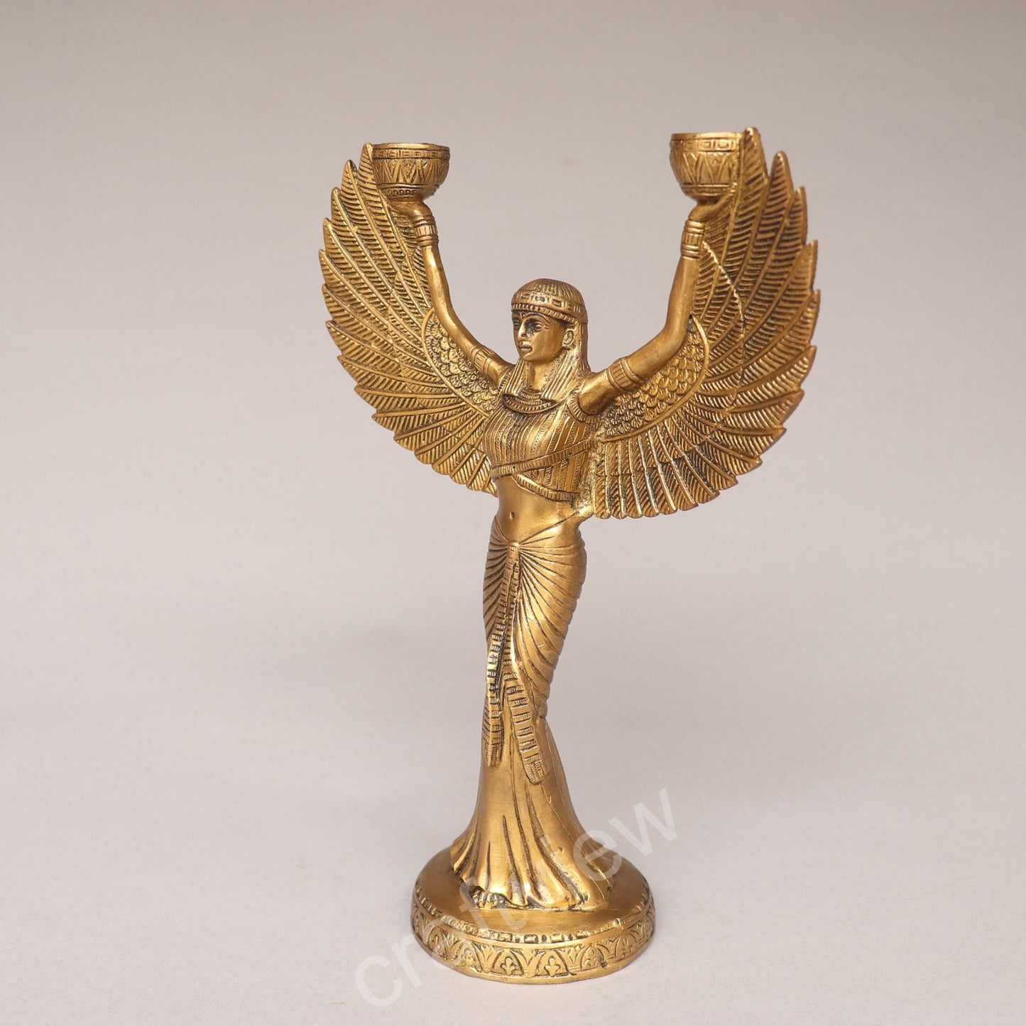 Brass Vintage Victorian Candle Stand