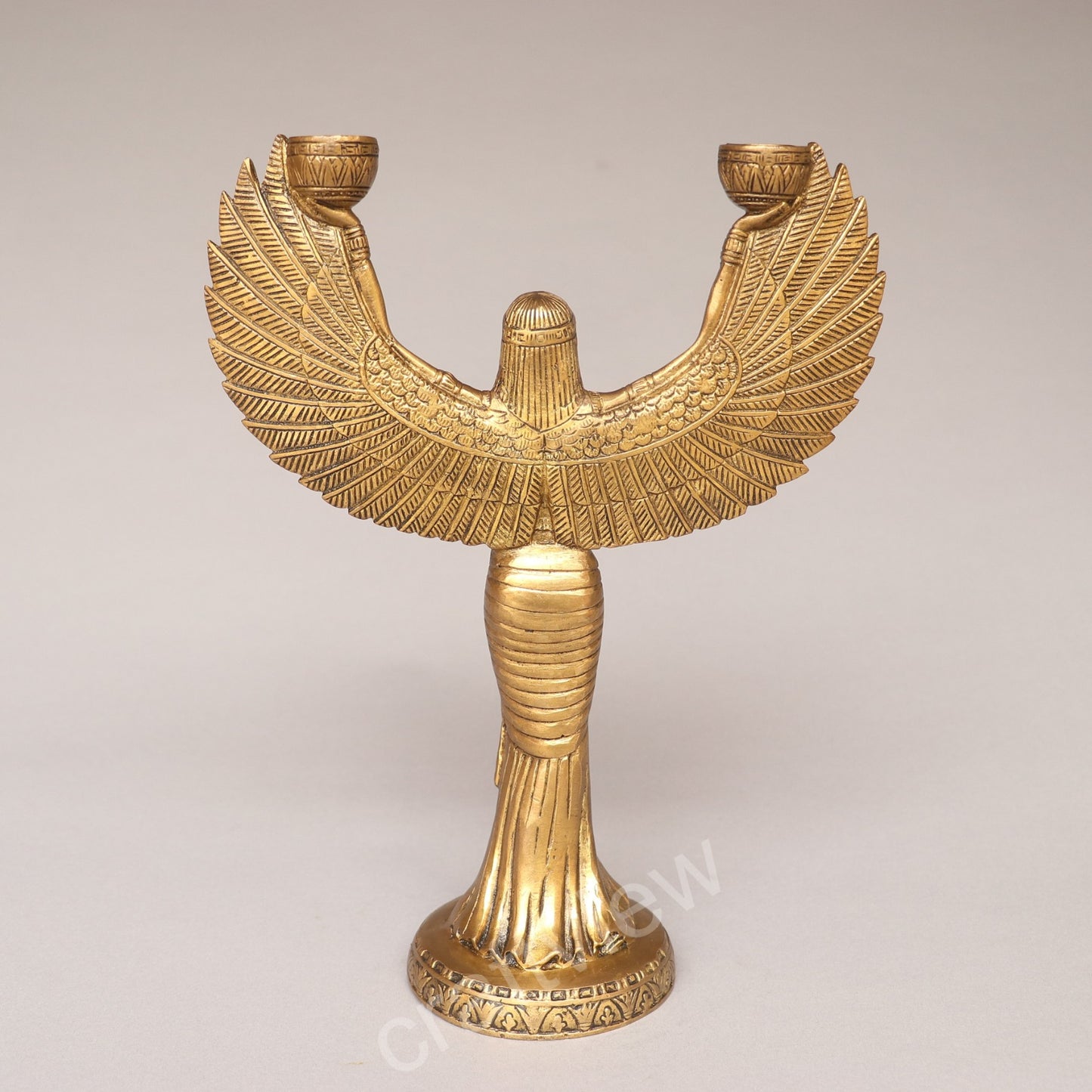 Brass Vintage Victorian Candle Stand