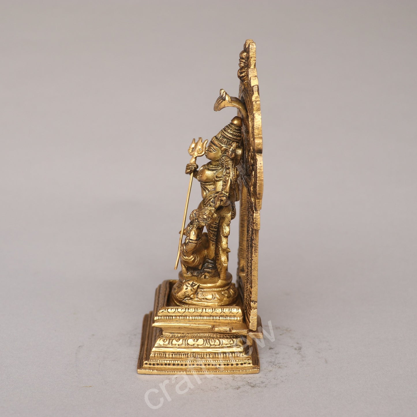 Brass Durga Mahishasur Mardini Statue