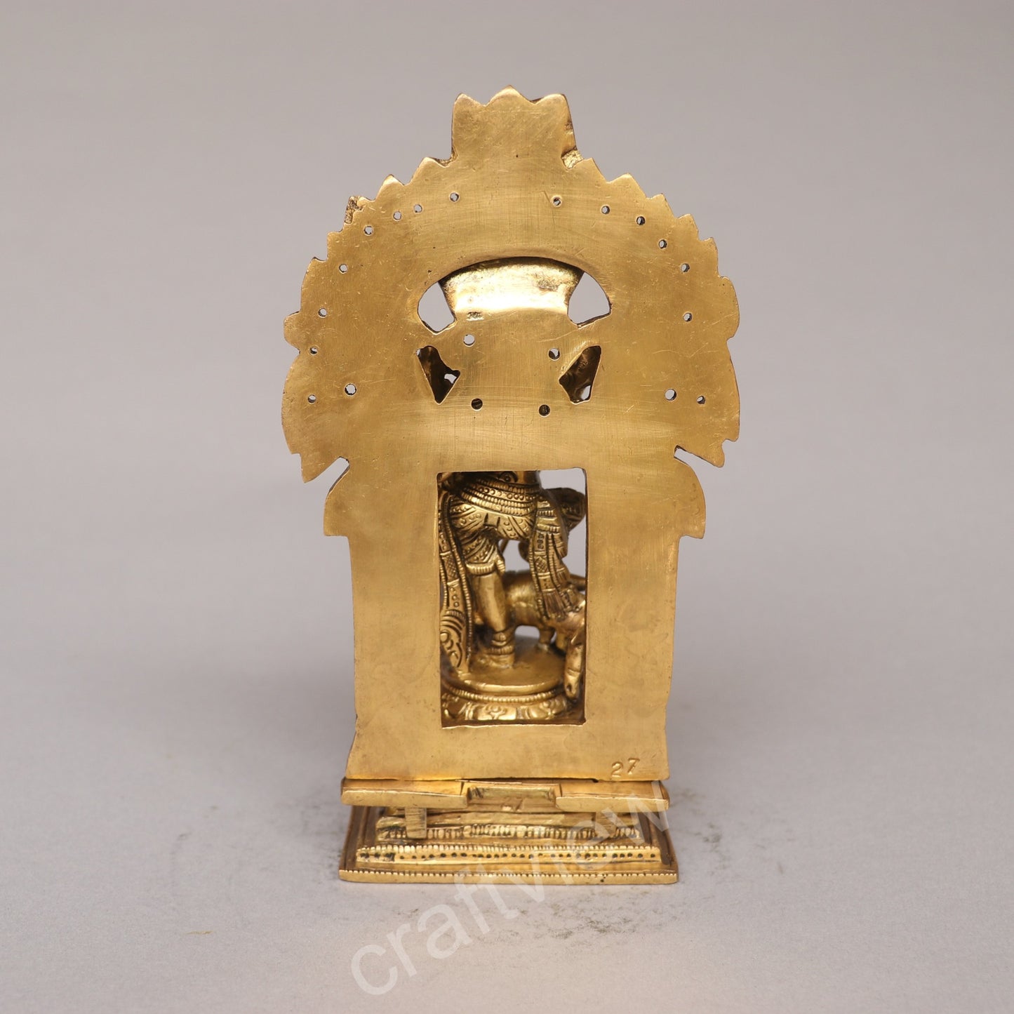 Brass Durga Mahishasur Mardini Statue