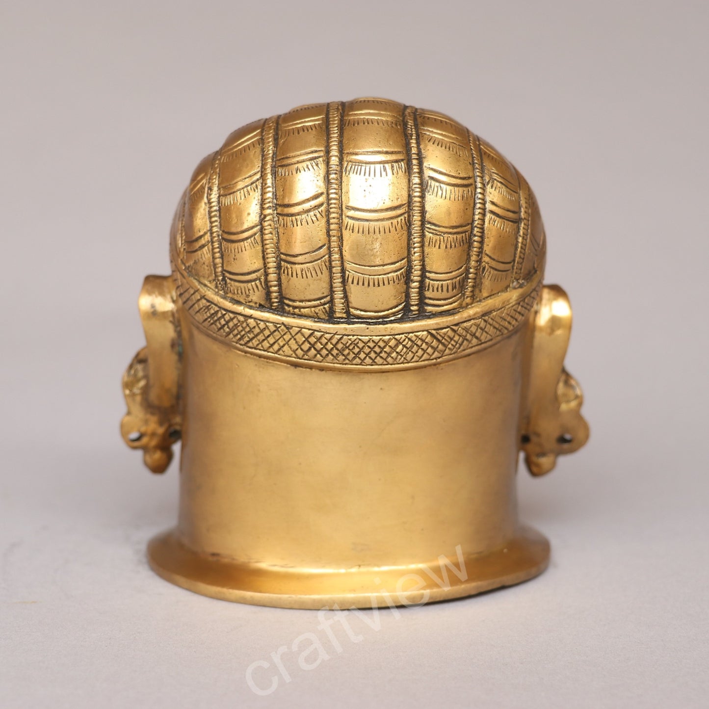 Brass Majestic Shiva Mukhalingam Head