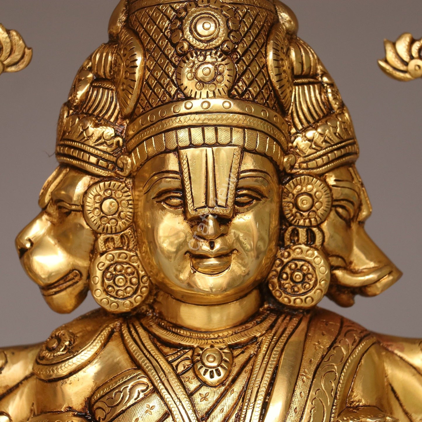 Brass Vishnu Dashavatar Idol 25"