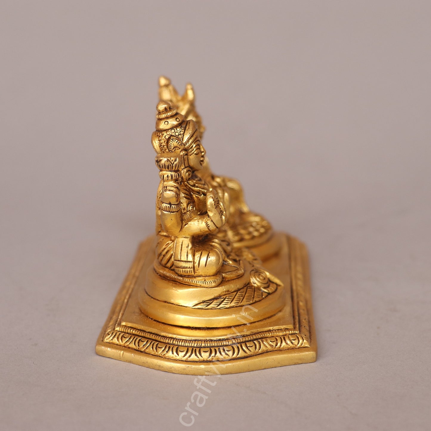 Brass Lakshmi Kuber Statue