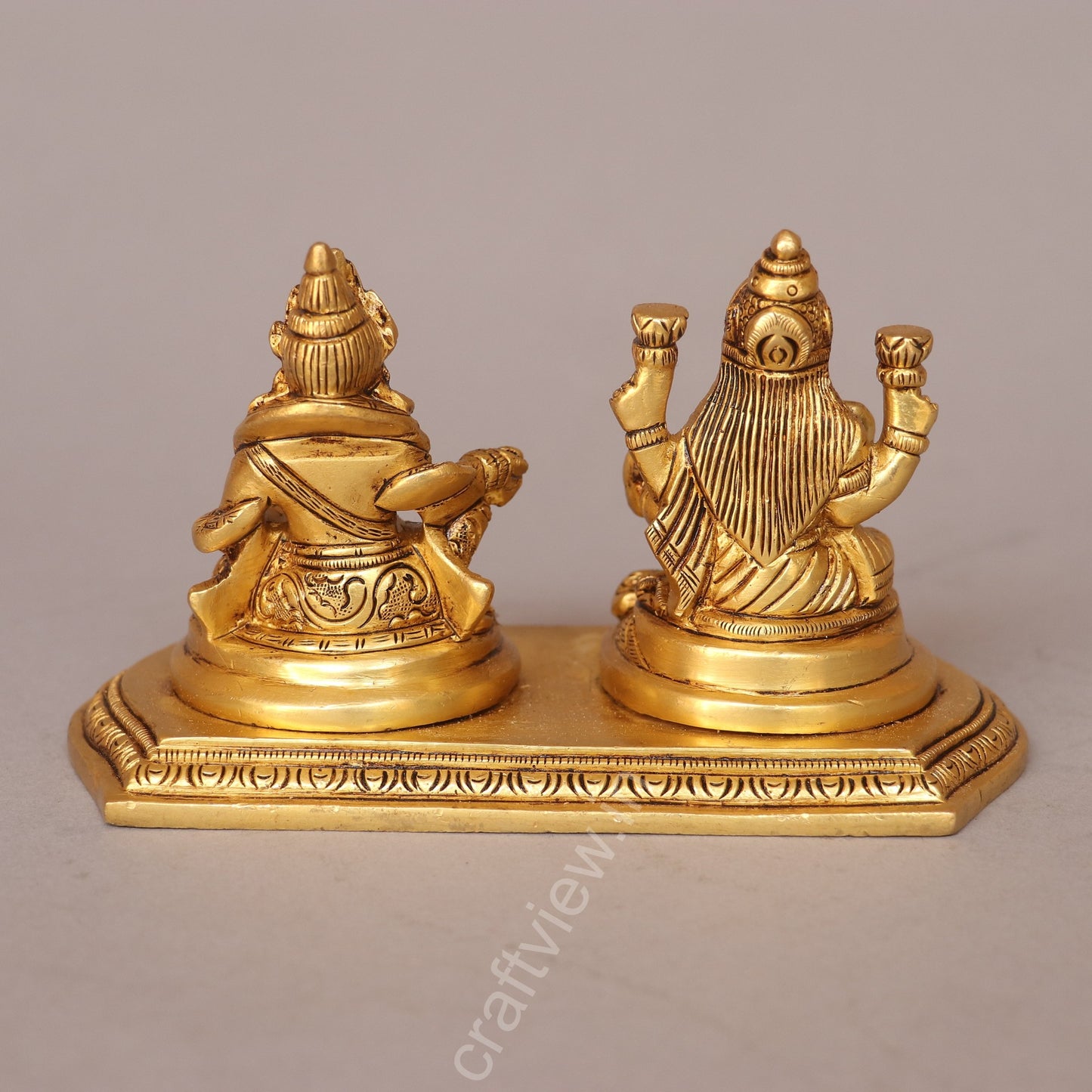 Brass Lakshmi Kuber Statue