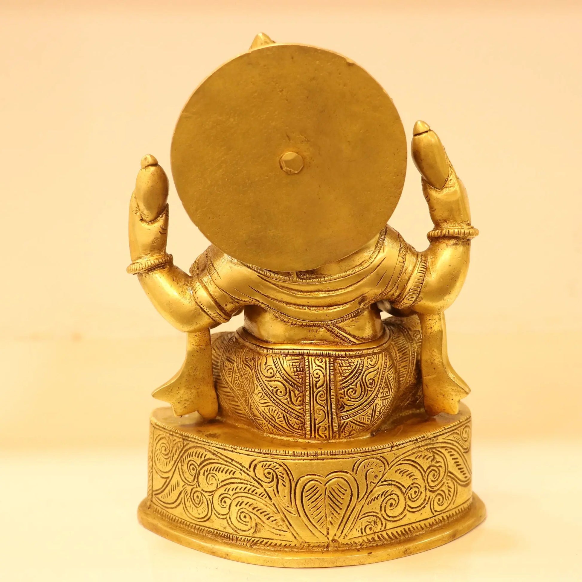 9" Brass Lord Ganesh Statue Craftsview