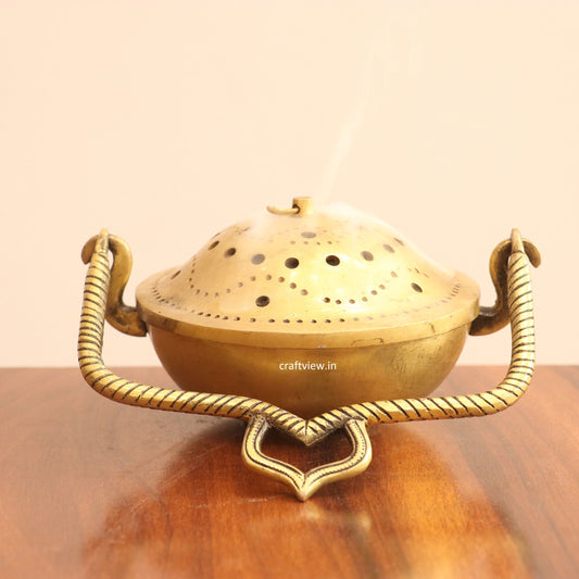 3.5" Superfine Brass Decoration  Incense Burner