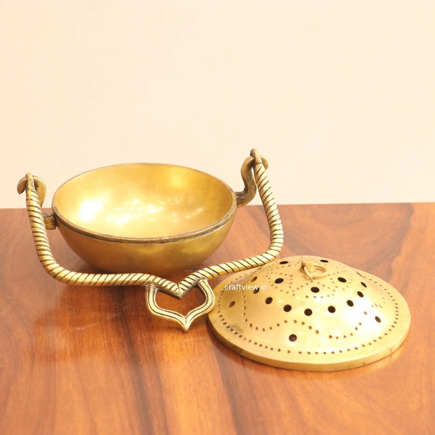 3.5" Superfine Brass Decoration Incense Burner Craftsview