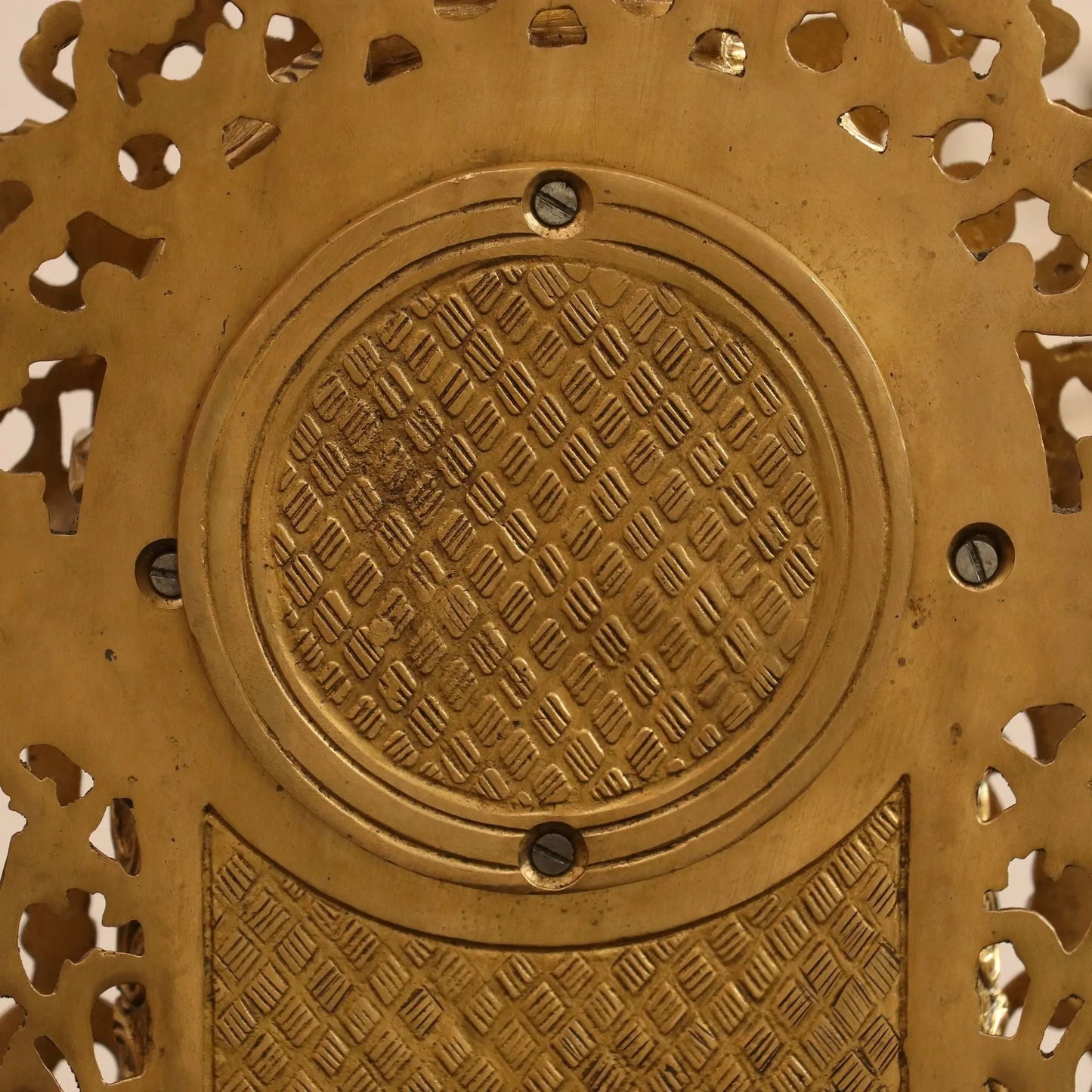 Antique Brass Handcrafted Vintage Table Clock | handicraft by Craftview Made in India 23" Craftsview