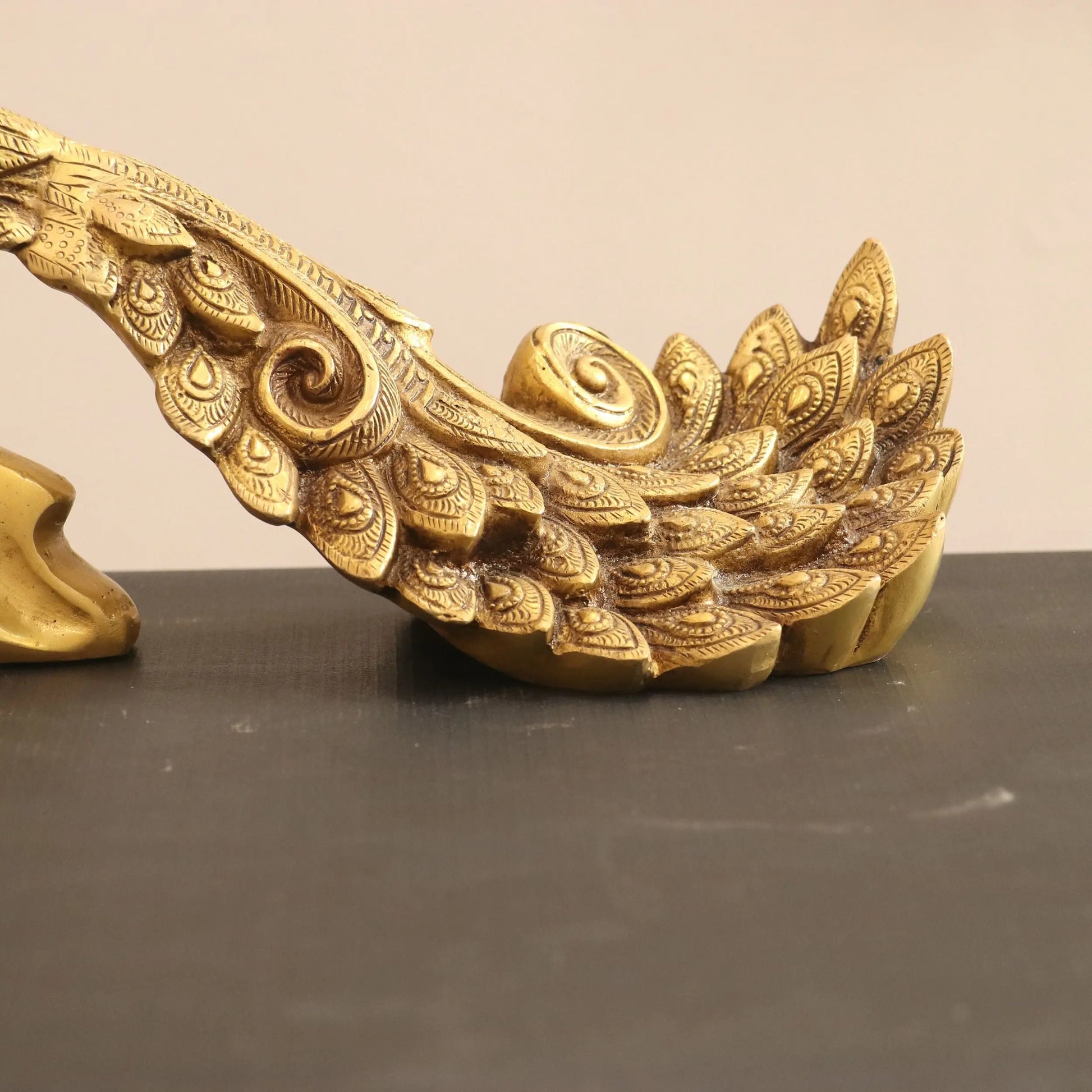 Brass Décor Peacock Figurine craftsview