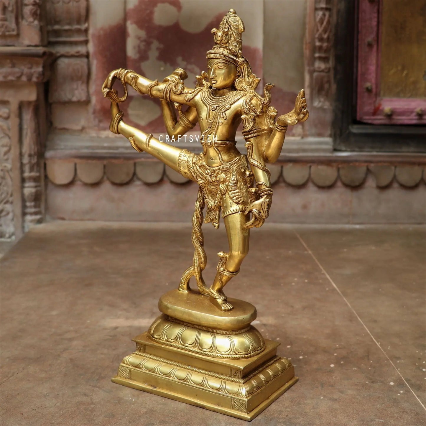 explore the hand picked collection of brass statues and décor