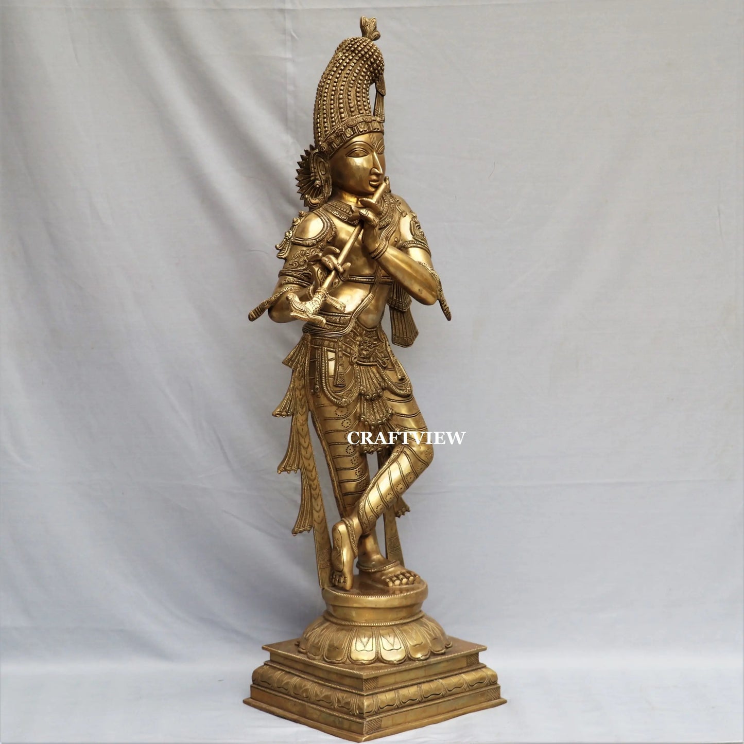 explore the hand picked collection of brass statues and décor