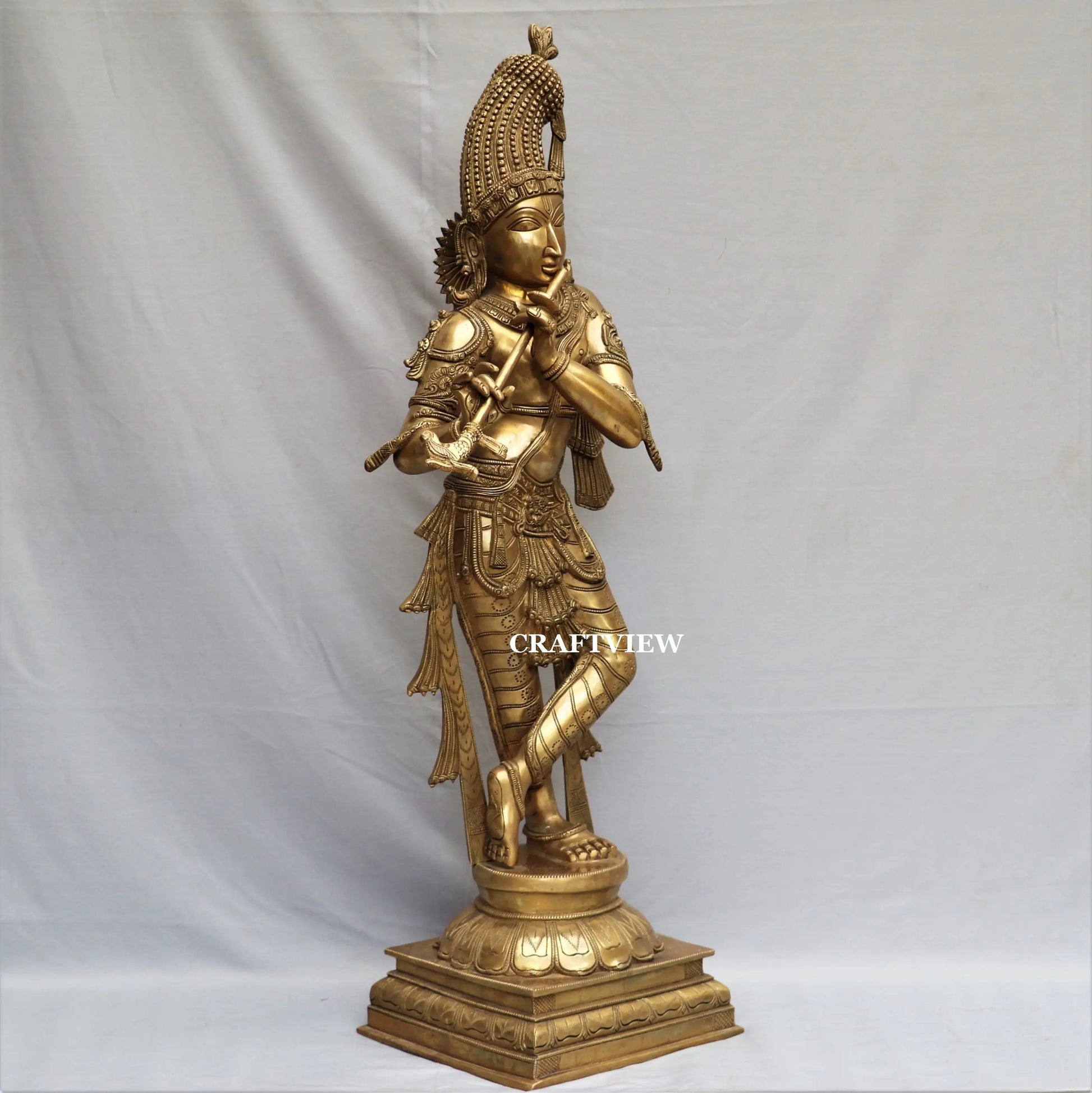 explore the hand picked collection of brass statues and décor