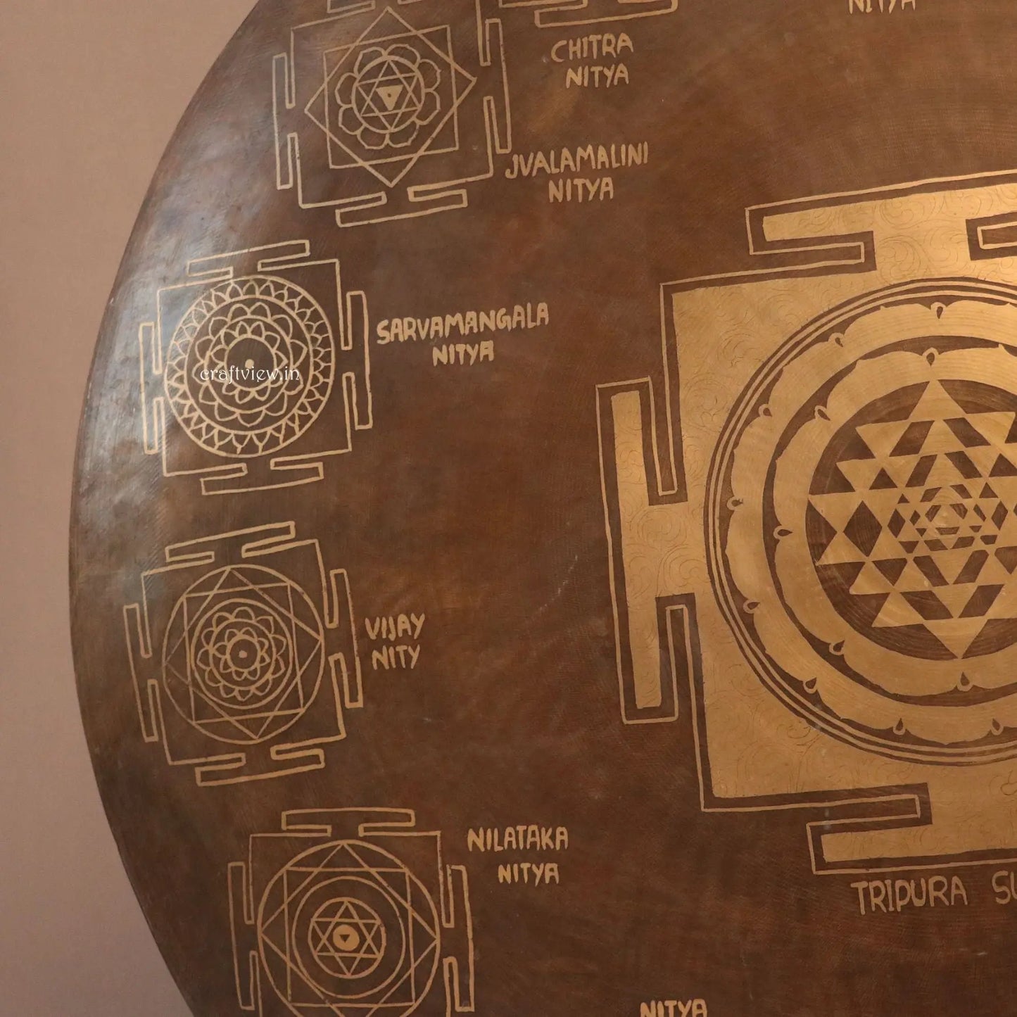 Gong for Meditation & Sound Therapy Handmade Tibetan Handcrafted craftsview