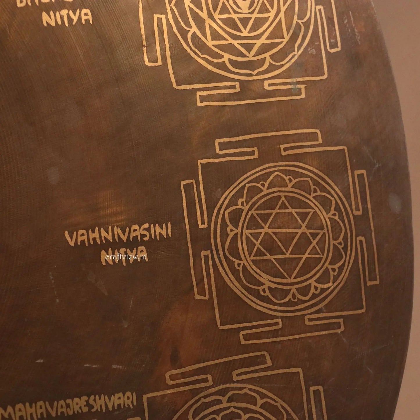 Gong for Meditation & Sound Therapy Handmade Tibetan Handcrafted craftsview