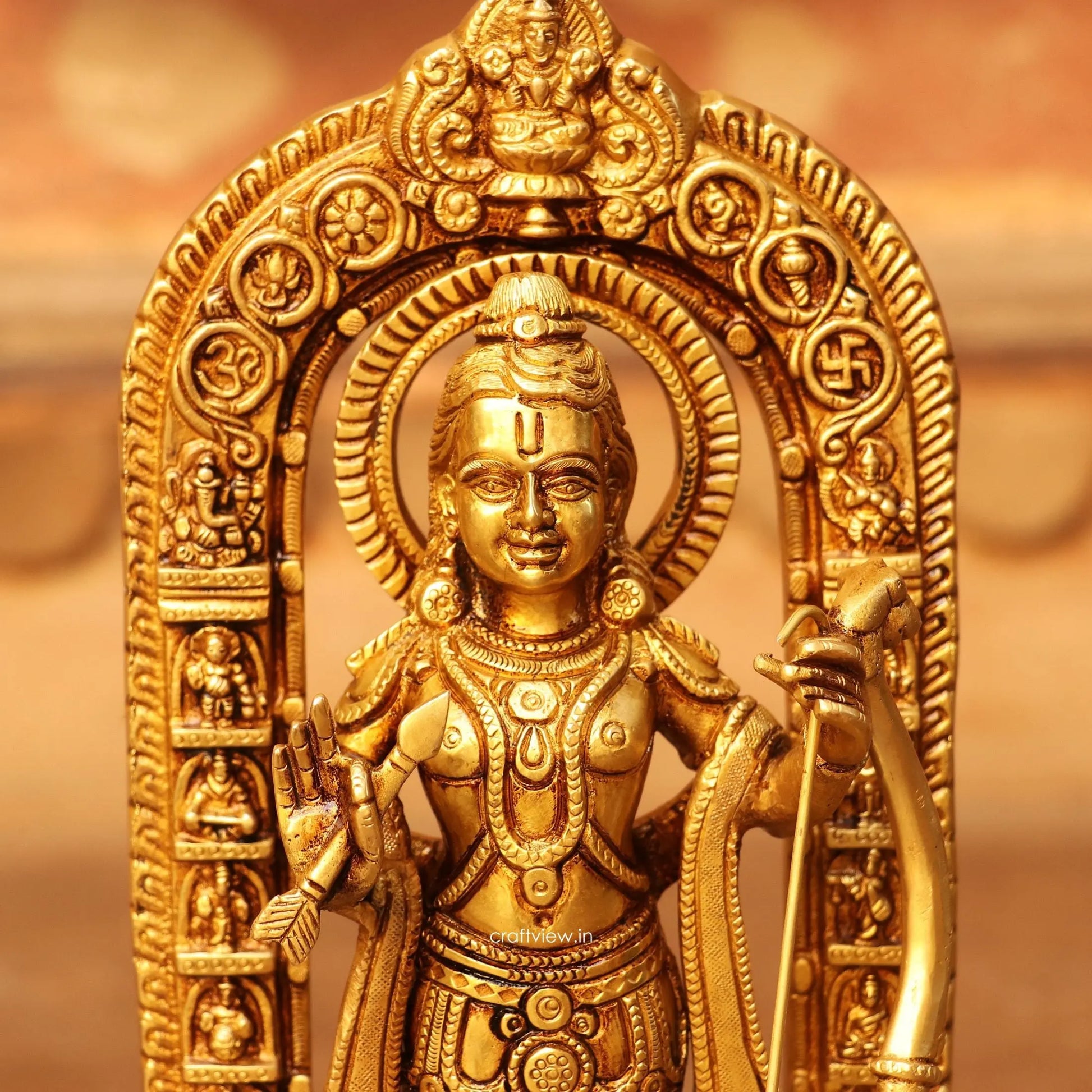 Brass Ram Lalla Statue Craftsview