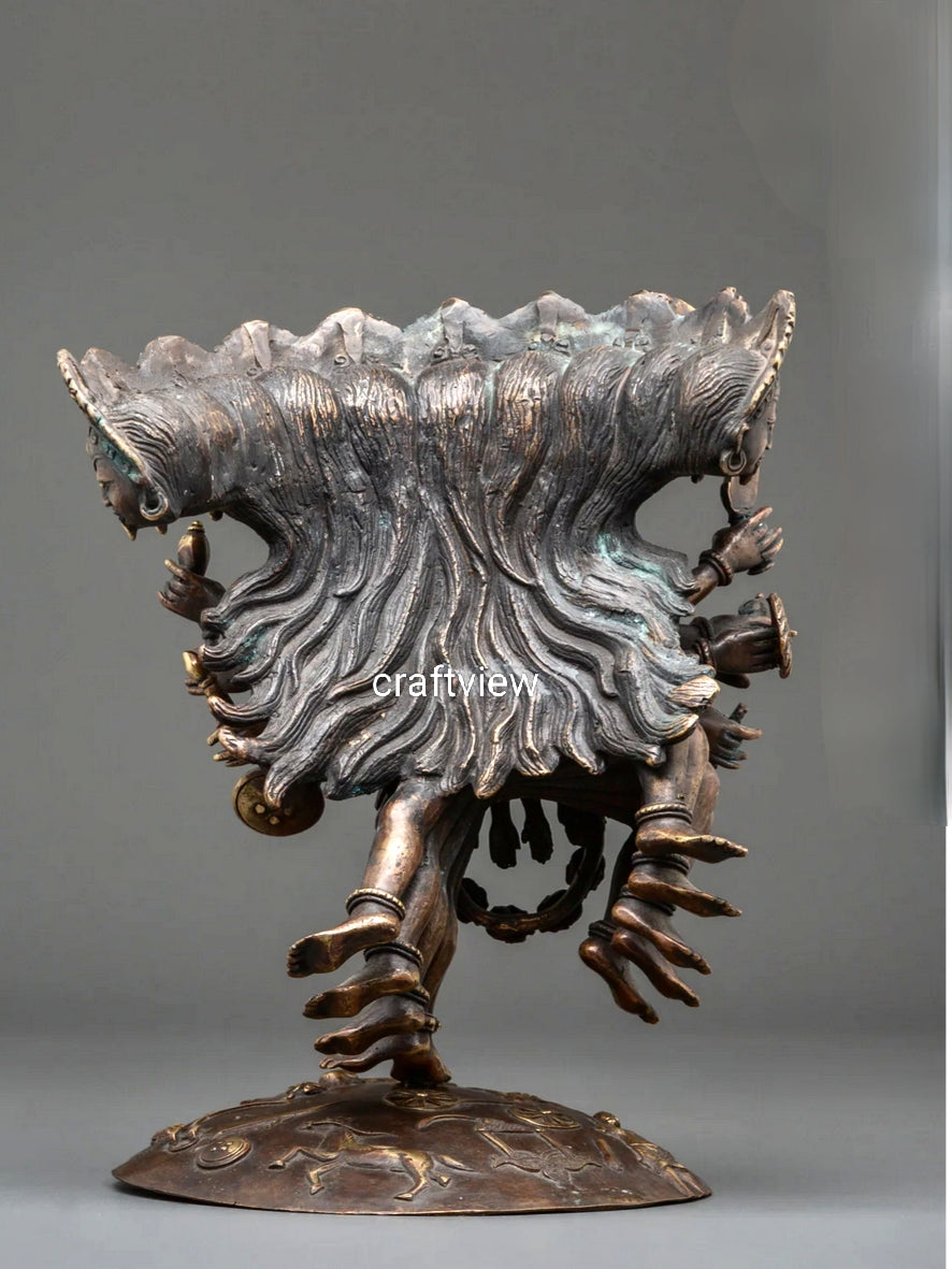 Sacred Divine Mahakali Goddess Sculpture