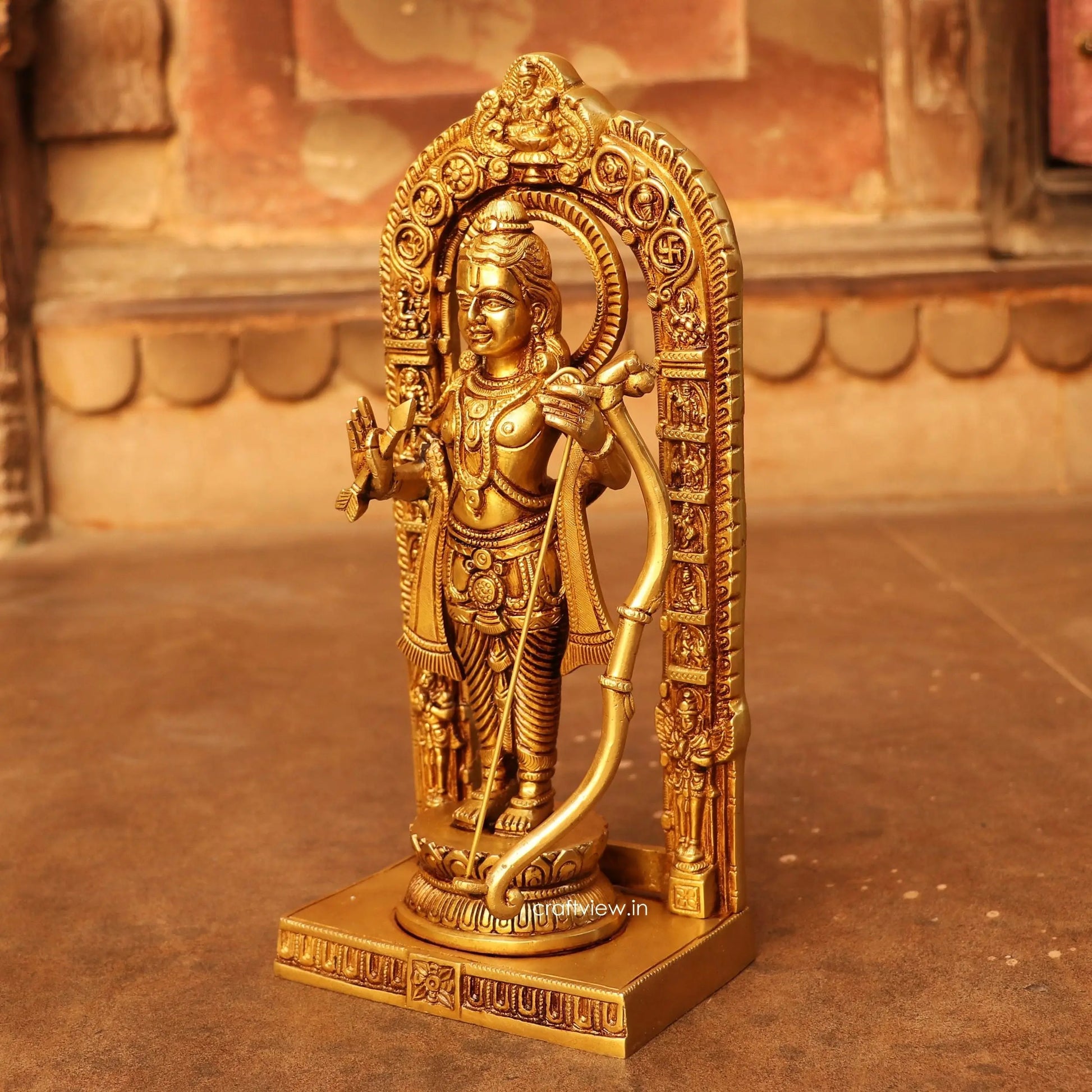 Brass Ram Lalla Statue Craftsview