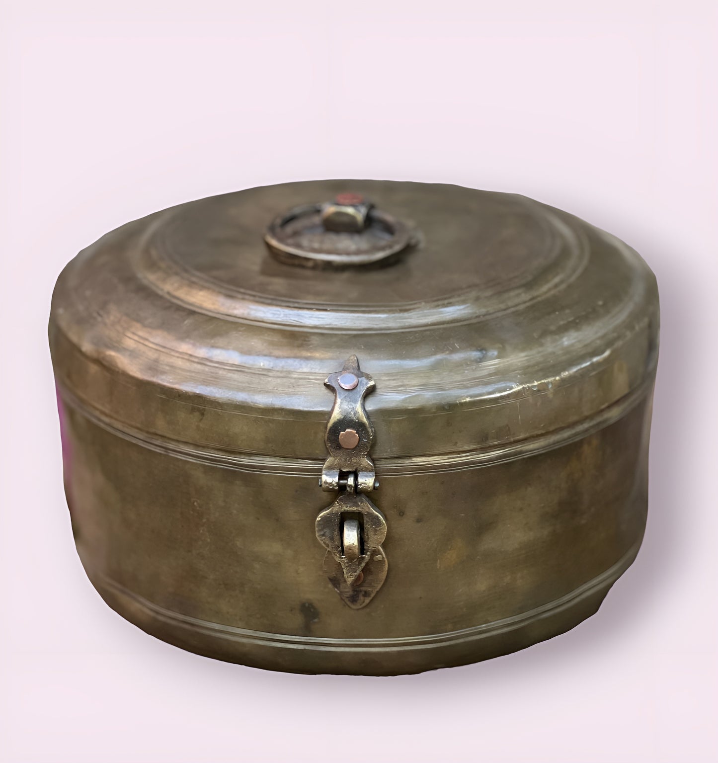 Brass Vintage Chapati Box