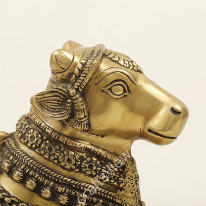 Nandi Sculpture Waiting Meditation of Shiva