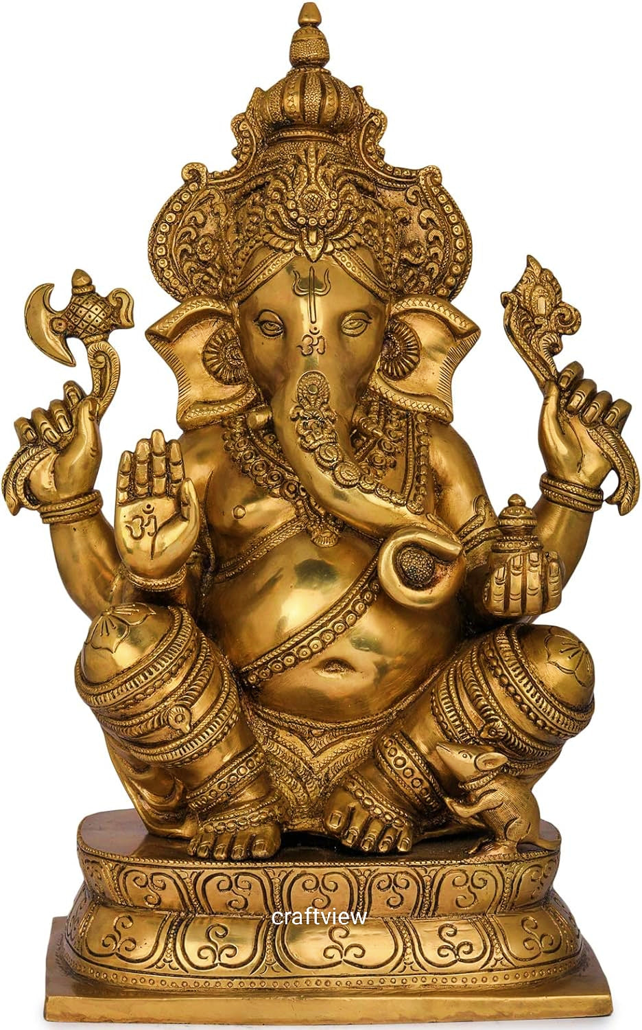 Brass Lord Ganesh statue