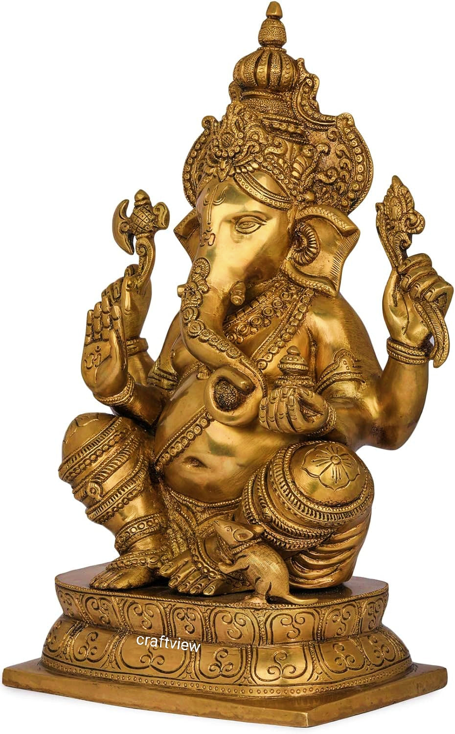 Brass Lord Ganesh statue