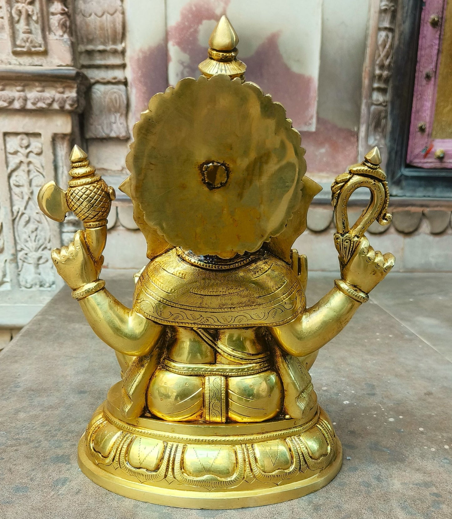 14" Brass Lord Ganesh Statue super fine