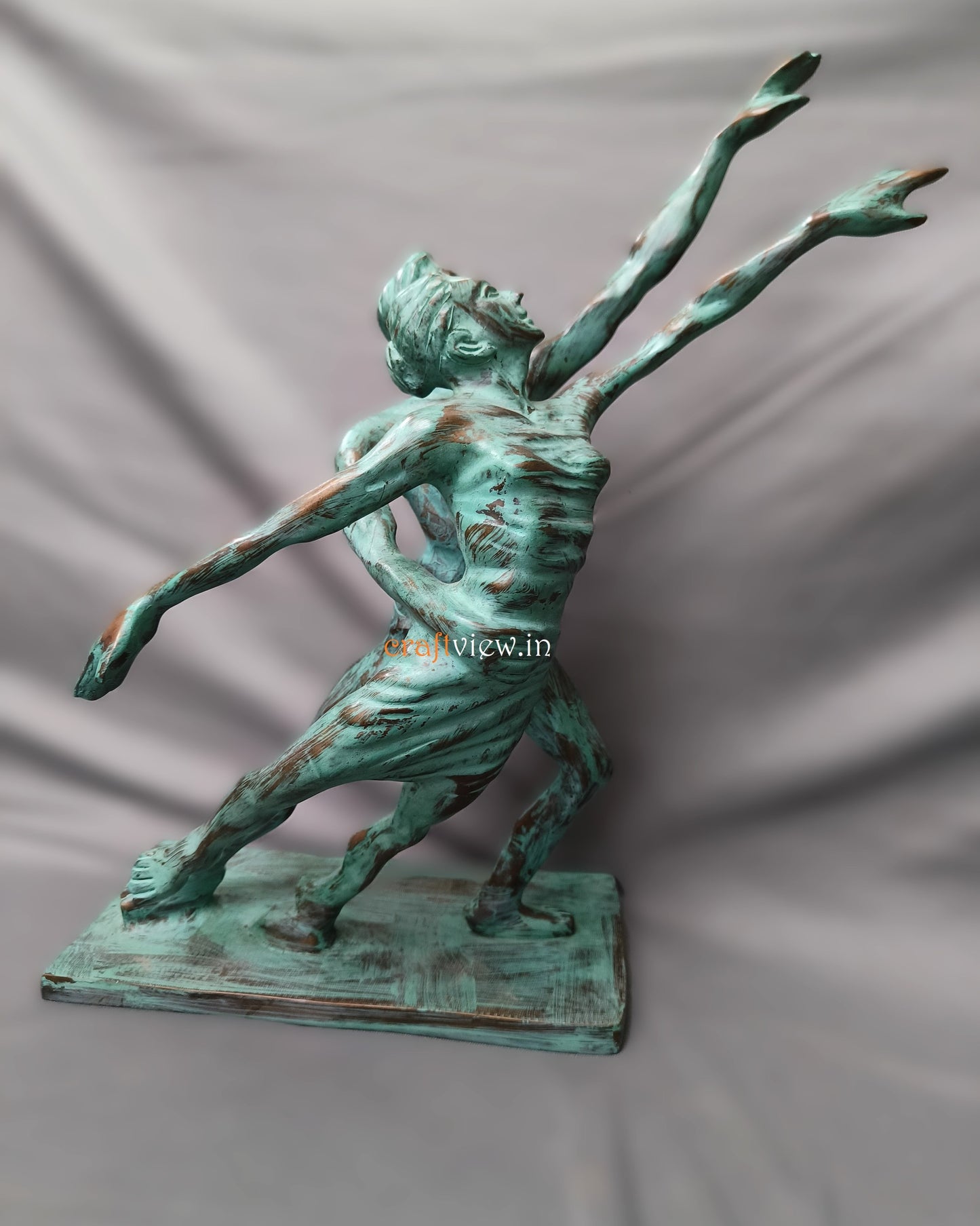 Grace in Motion: The Charm of Dance Couple Décor Idols 16"