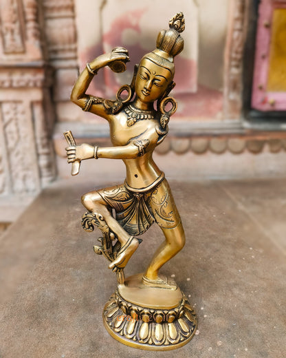 Shiva Parvati Dancing Idols (15-Inch) – Divine Grace in Motion