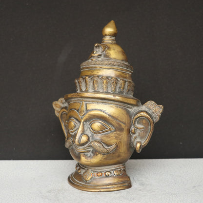 Shiva Gauri Mask Decorative Figurine