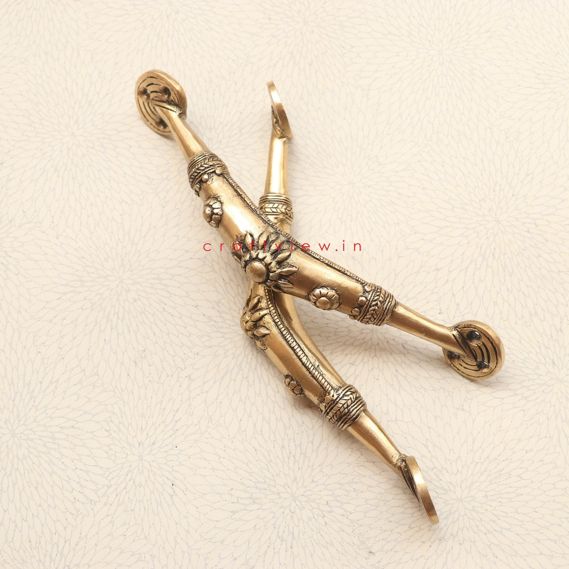 Brass Decorative Door Handle Add a Touch of Heritage