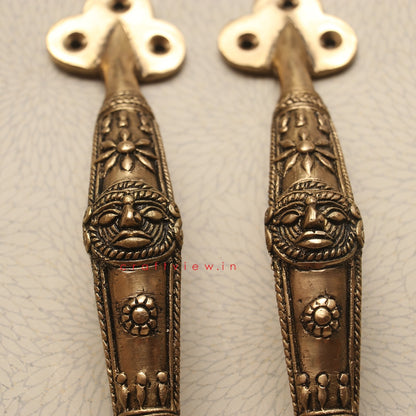 handcrafted  Brass Decorative Door Handle