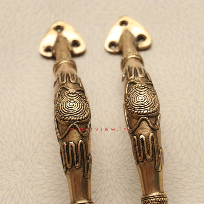 Brass Decorative Vintage Door Handle