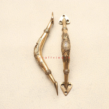 Brass Decorative Vintage Door Handle