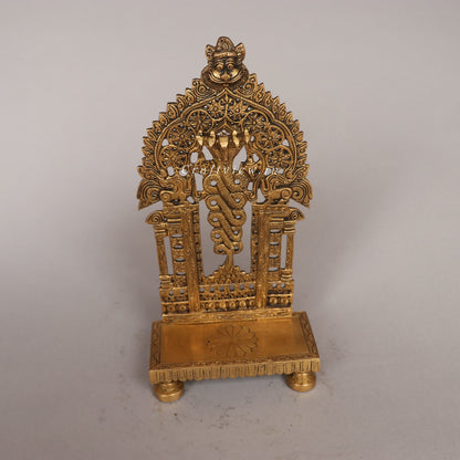 Brass Prabhavali Temple Décor