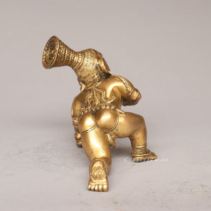 Brass Laddu Gopal Idol A Symbol of Divine Love and Playfulness